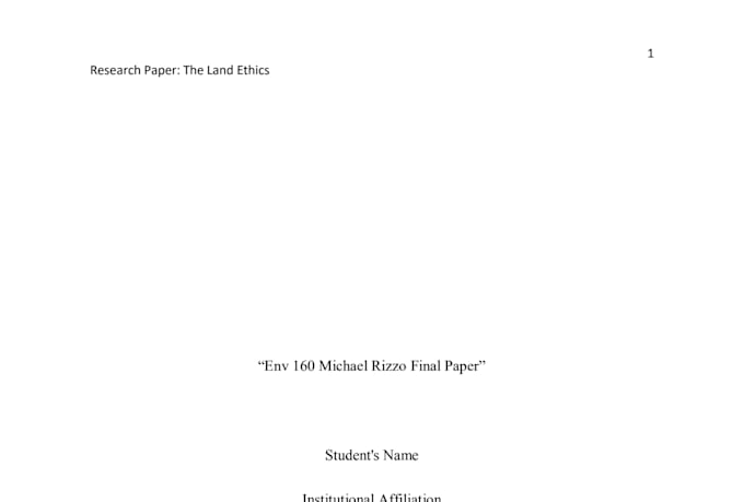do references and citation formatting